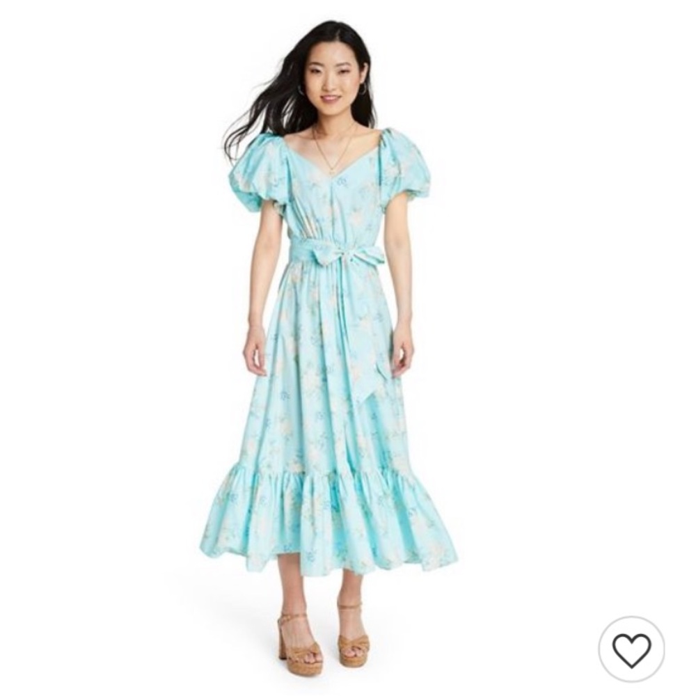 Loveshackfancy x Target Estelle Puff sleeve Dress size 8 EUC, only tried on